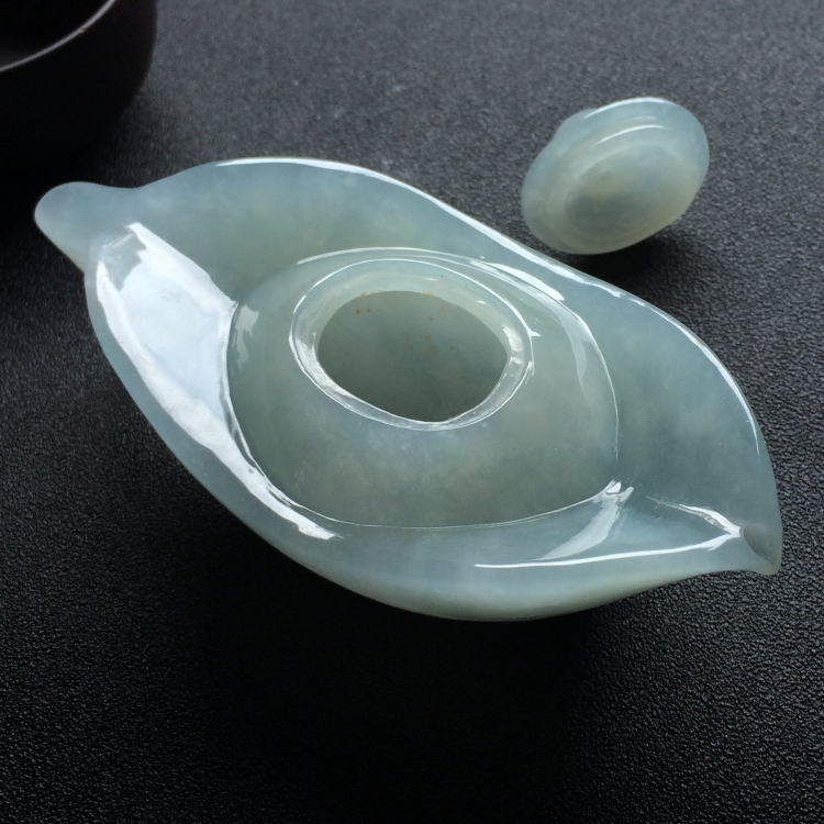 （超值推荐）糯冰种晴水玉壶