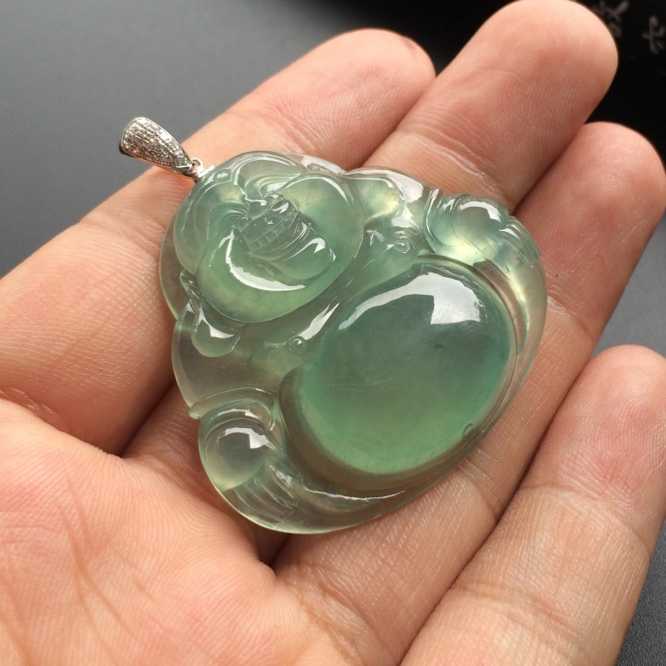 （超值推荐）冰种晴水玉佛挂件