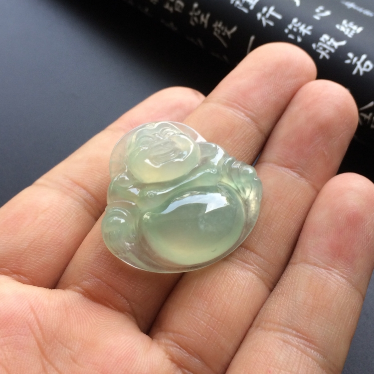 （超值推荐）冰种晴水玉佛挂件