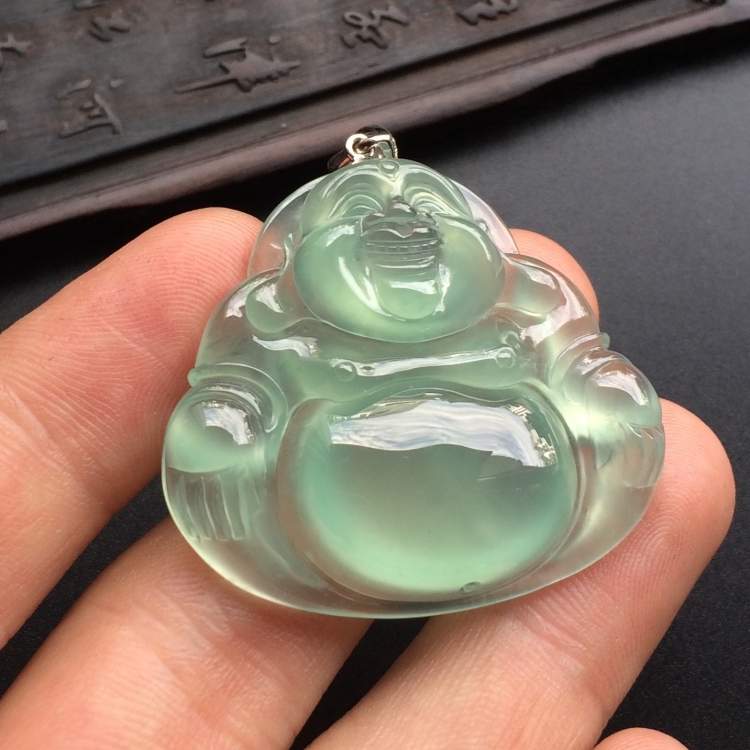 （超值推荐）冰种晴水玉佛挂件