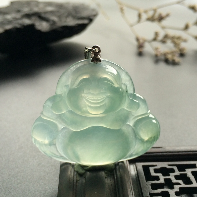 （超值推荐）冰种晴水玉佛挂件