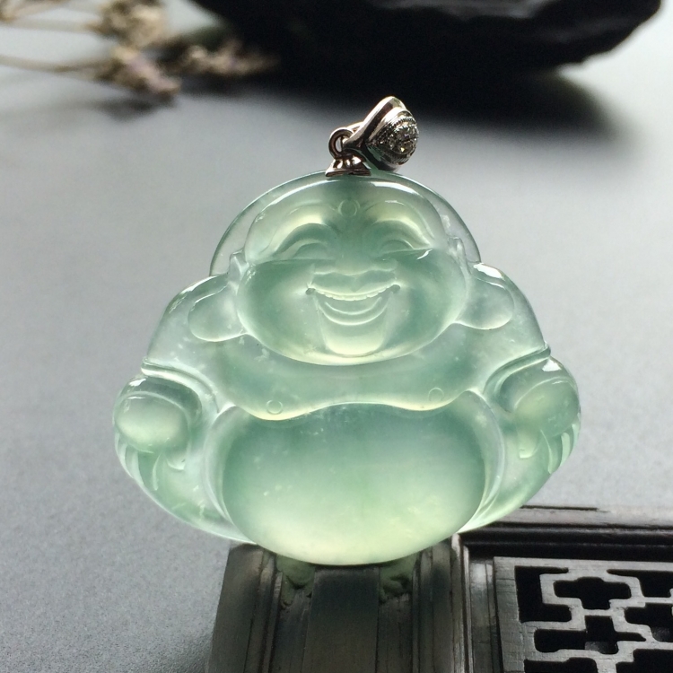 （超值推荐）冰种晴水玉佛挂件