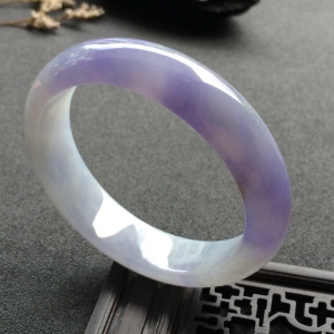 （超值推荐）糯冰种紫罗兰贵妃镯（56mm-49mm）