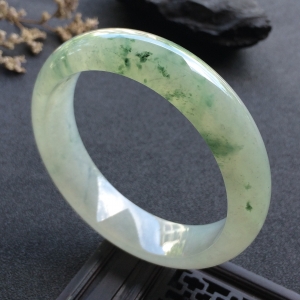 （超值推荐）冰种飘花手镯（57.9mm）