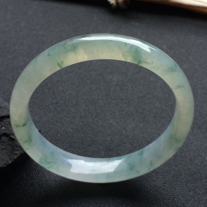 （超值推荐）冰种飘花手镯（58.3mm）