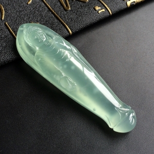 (超值推荐)冰种晴水释迦牟尼挂件