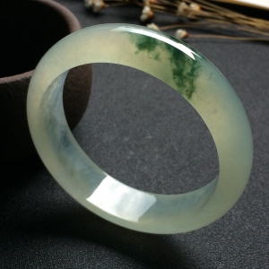 （超值推荐）冰种飘花手镯（57.5mm）