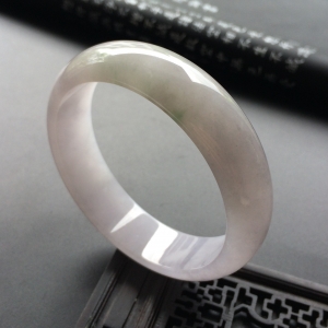 (超值推荐)糯冰种淡紫罗兰手镯(61mm)