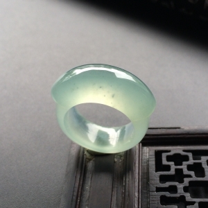 （超值推荐）冰种晴水马鞍指环