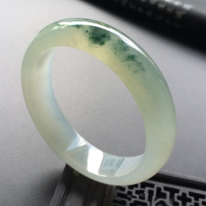 （超值推荐）冰种飘花手镯（55.7mm）