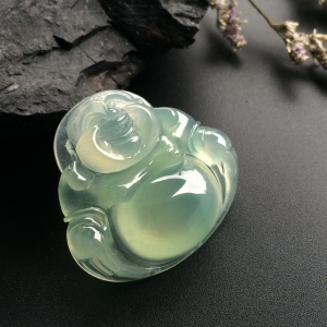 （超值推荐）冰种晴水玉佛挂件