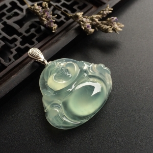 （超值推荐）冰种晴水玉佛挂件