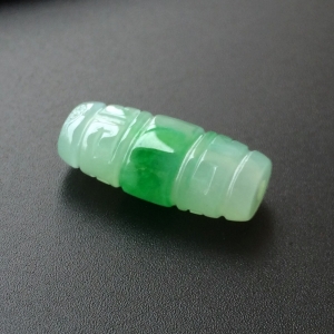 (超值推荐)糯冰种飘翠仿古路路通挂件