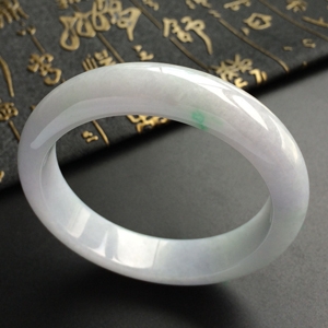 (超值推荐)糯冰种紫罗兰手镯(56.6mm)