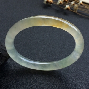 （超值推荐）冰种黄翡贵妃镯（55mm-47.1mm）