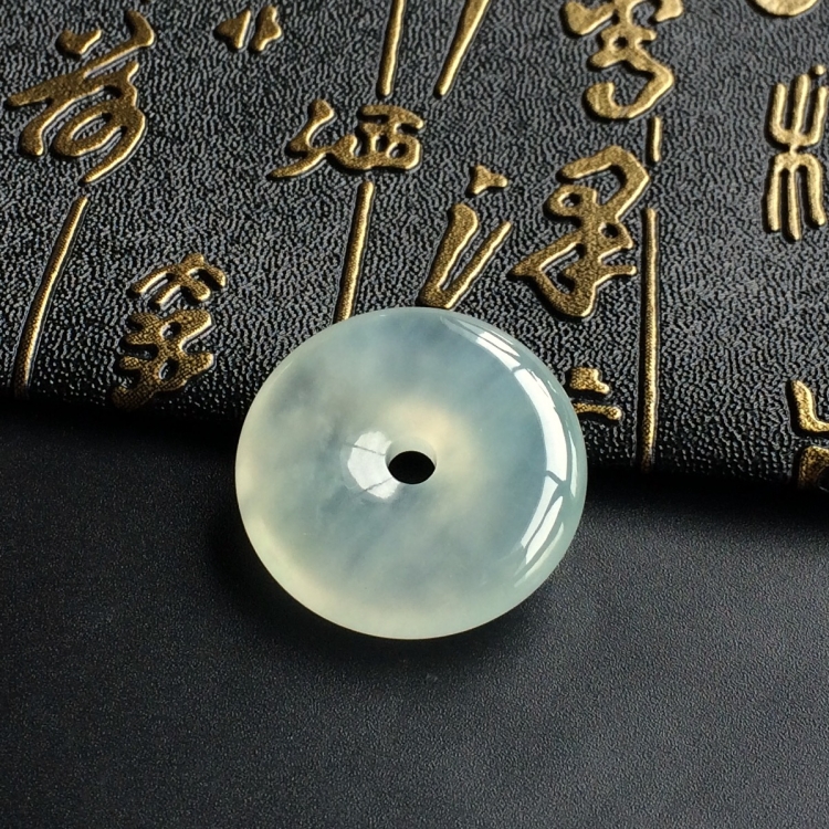 (超值推荐)冰种晴水平安扣挂件
