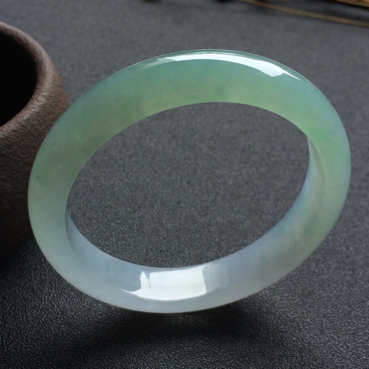 （超值推荐）冰种晴水手镯（54.3mm）