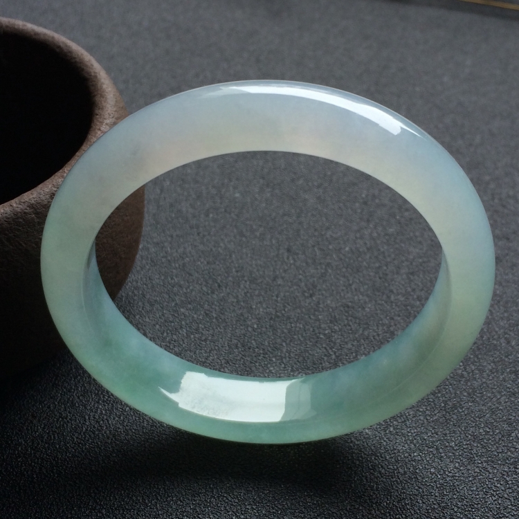 （超值推荐）冰种晴水手镯（54.3mm）