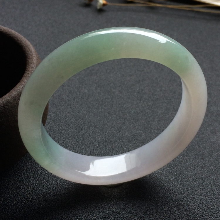 （超值推荐）糯冰种晴水手镯（57mm）