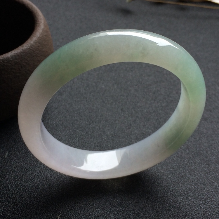 （超值推荐）糯冰种晴水手镯（57mm）