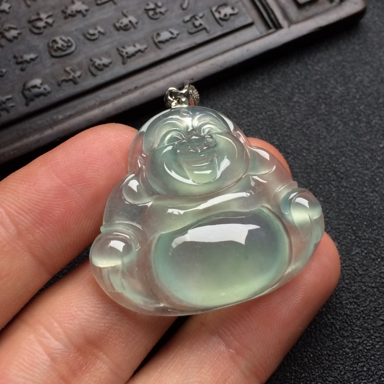 （超值推荐）冰种晴水玉佛挂件