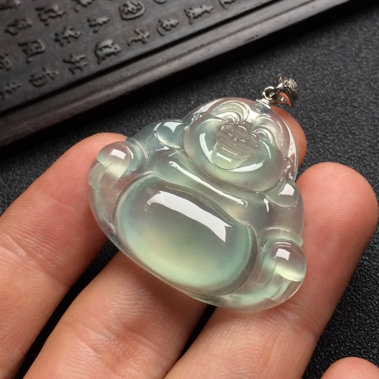 （超值推荐）冰种晴水玉佛挂件