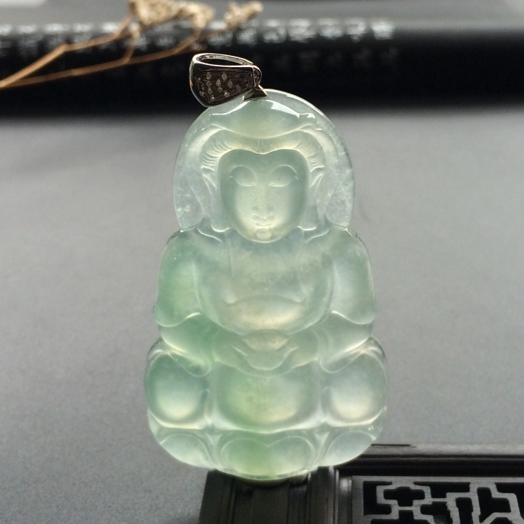 （超值推荐）冰种晴水观音挂件