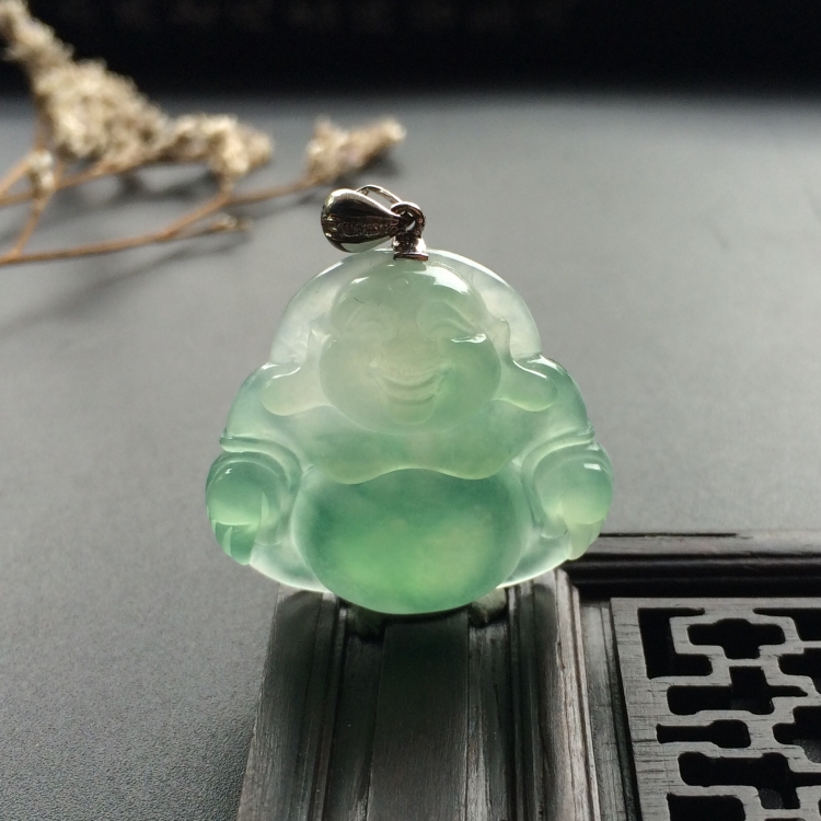 （超值推荐）冰种晴水玉佛挂件