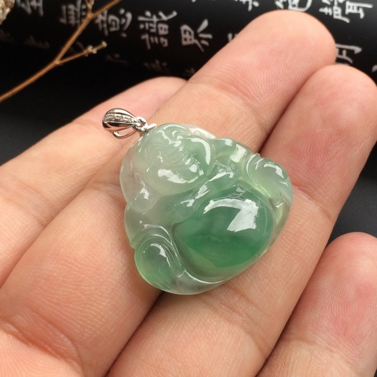 （超值推荐）冰种晴水玉佛挂件