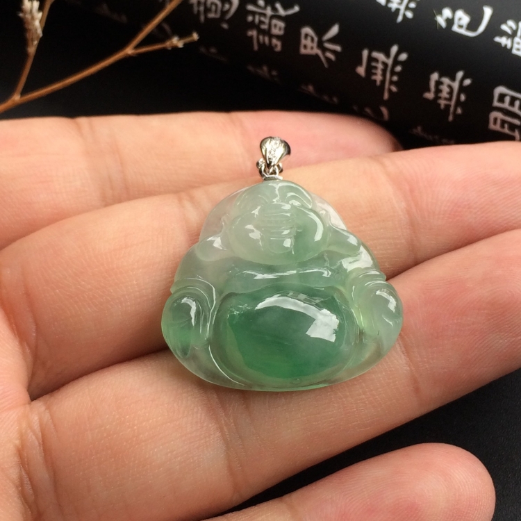 （超值推荐）冰种晴水玉佛挂件