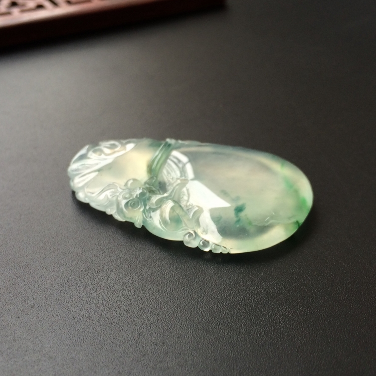 (超值推荐)冰种飘花代代有福挂件