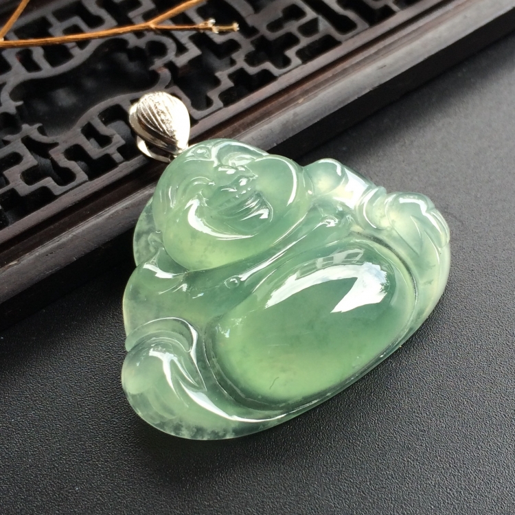 （超值推荐）冰种晴水玉佛挂件