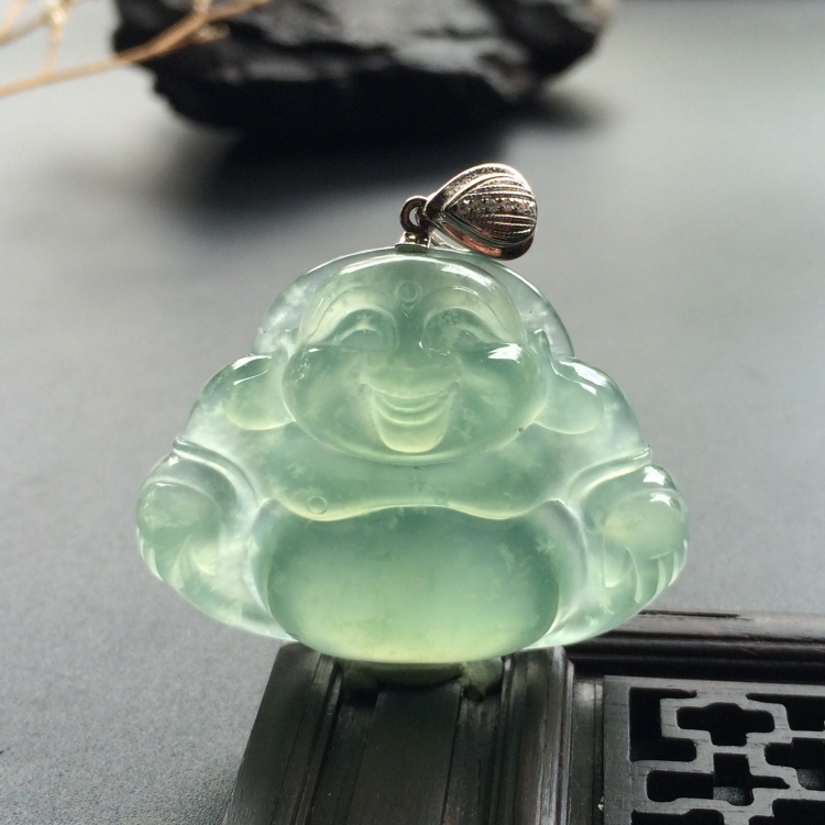 （超值推荐）冰种晴水玉佛挂件