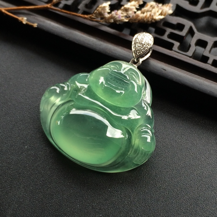 （超值推荐）冰种晴水玉佛挂件