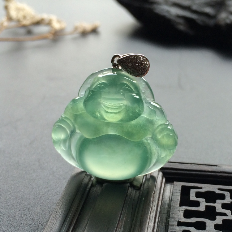 （超值推荐）冰种晴水玉佛挂件