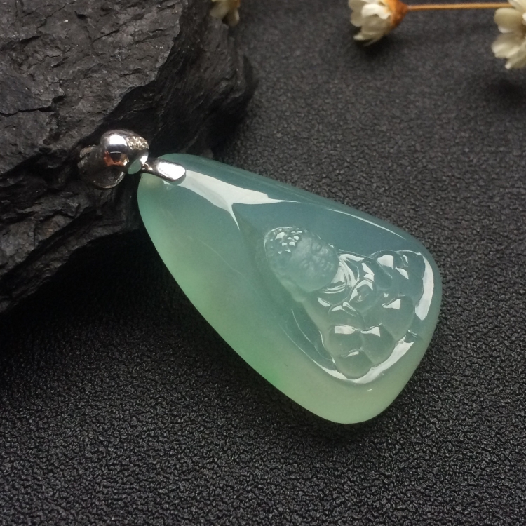（超值推荐）冰种晴水宝宝佛挂件