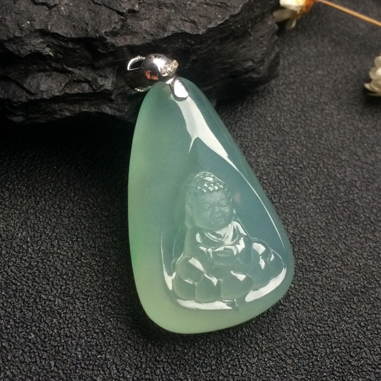 （超值推荐）冰种晴水宝宝佛挂件