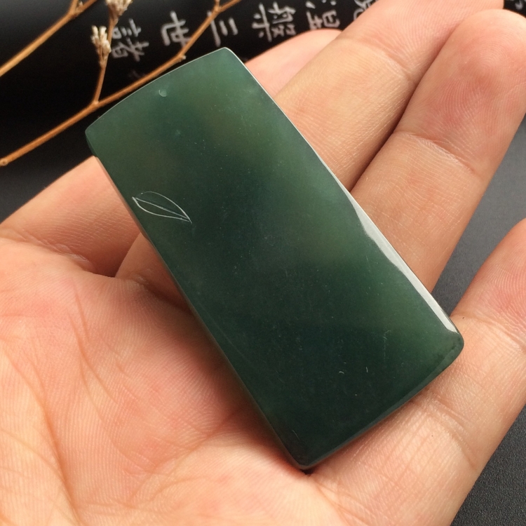 （超值推荐）糯冰种蓝水站观音挂件