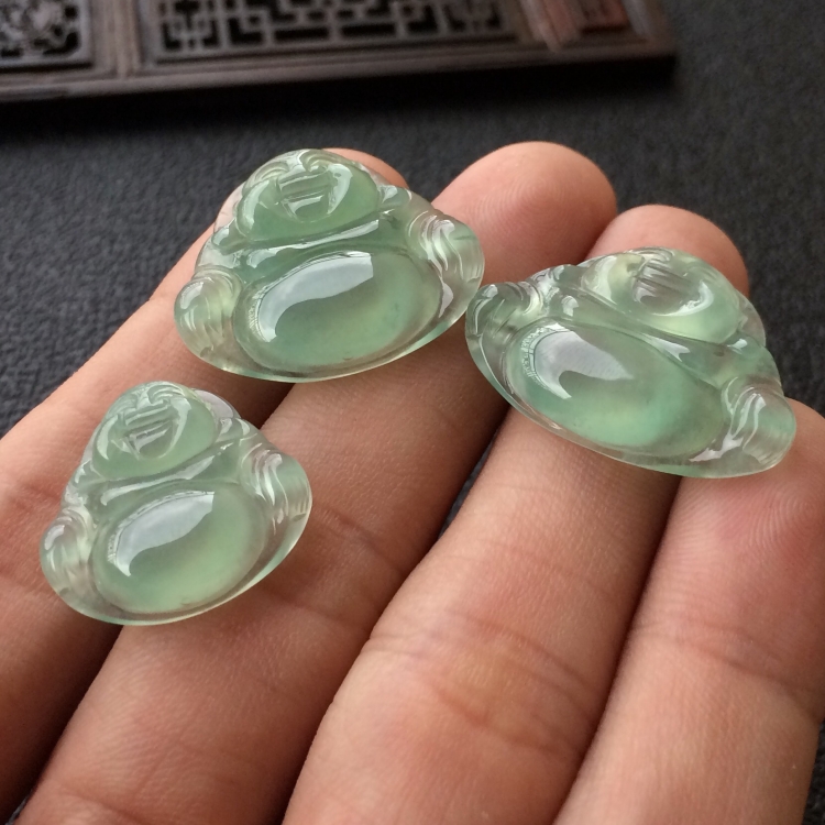 (超值推荐)冰种晴水玉佛挂件一批走