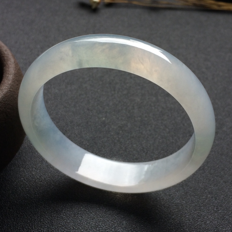 （超值推荐）冰种淡晴水手镯（59.1mm）