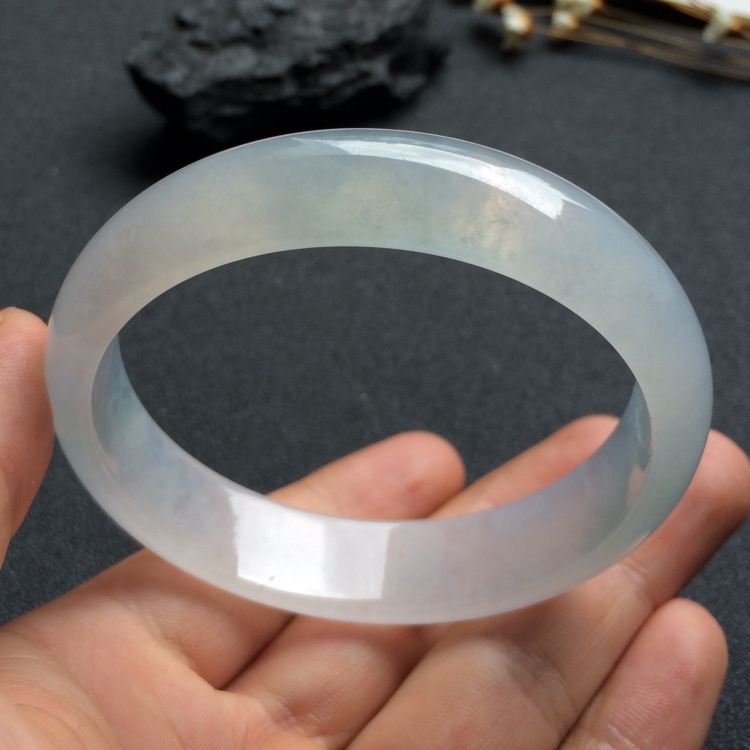 （超值推荐）冰种淡晴水手镯（59.1mm）