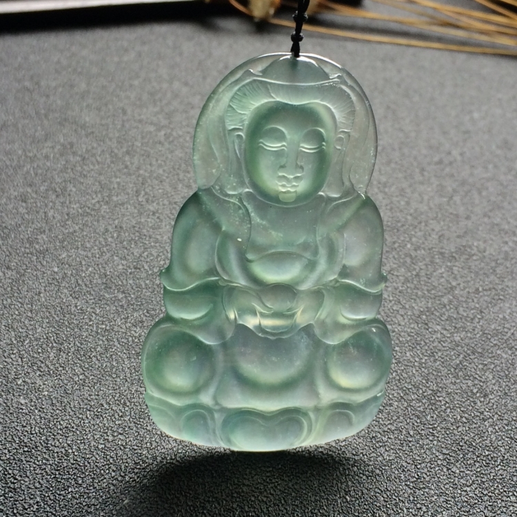 （超值推荐）冰种晴水观音挂件