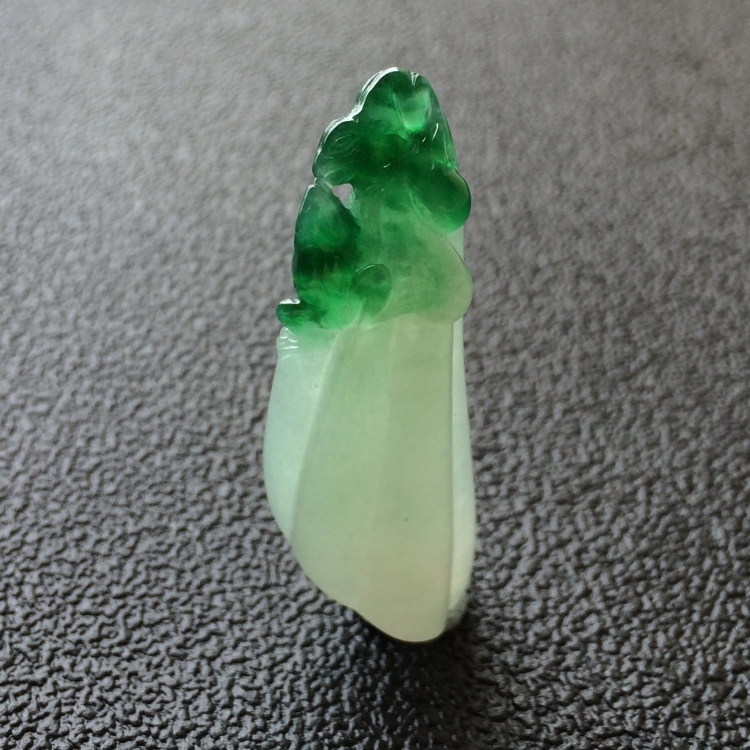(超值推荐)糯冰种飘花莲子挂件