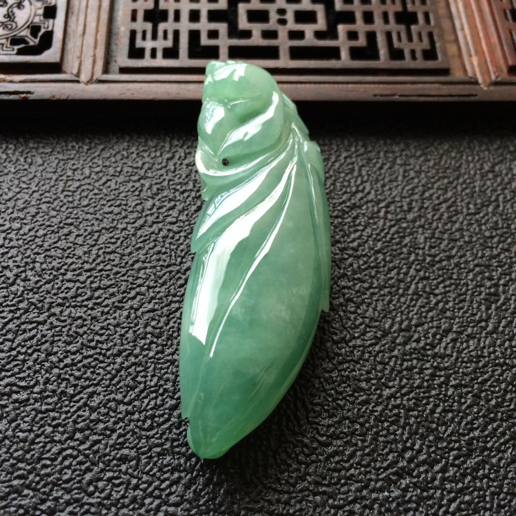 (超值推荐)糯冰种晴水玉兰花挂件