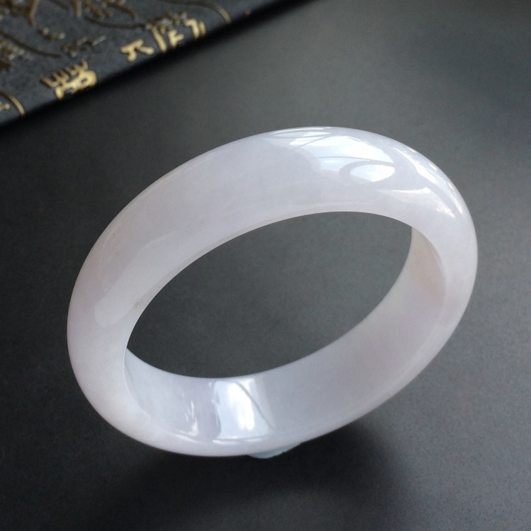 (超值推荐)糯冰种紫罗兰手镯(58mm)