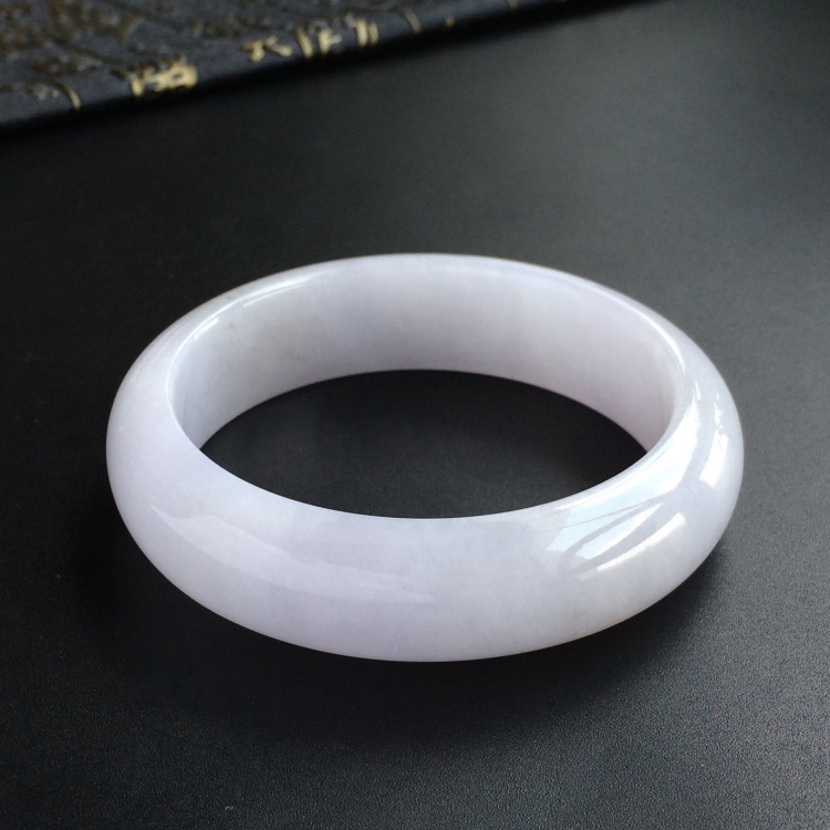 (超值推荐)糯冰种紫罗兰手镯(58mm)