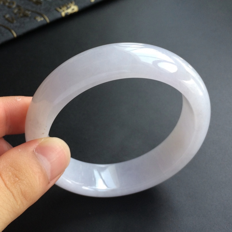 (超值推荐)糯冰种紫罗兰手镯(58mm)