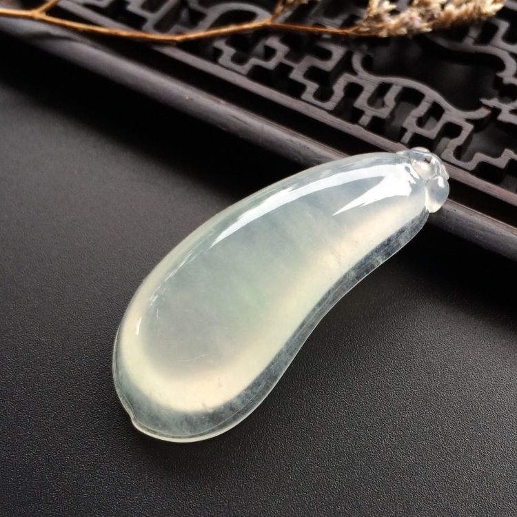 （超值推荐）冰种淡晴水福瓜挂件