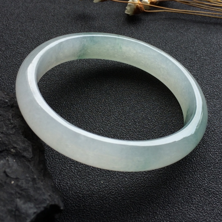 （超值推荐）冰种飘花贵妃镯（55.1mm-50mm）