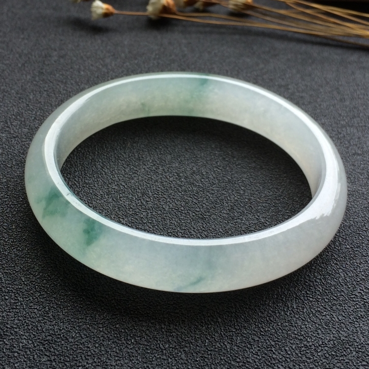 （超值推荐）冰种飘花贵妃镯（55.1mm-50mm）